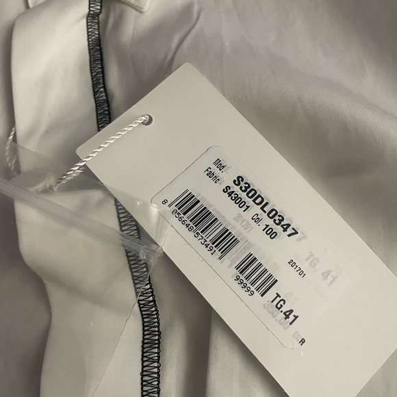 Maison Margiela Mens Cotton Stitch Shirt Sz 41/L - Picture 10 of 12